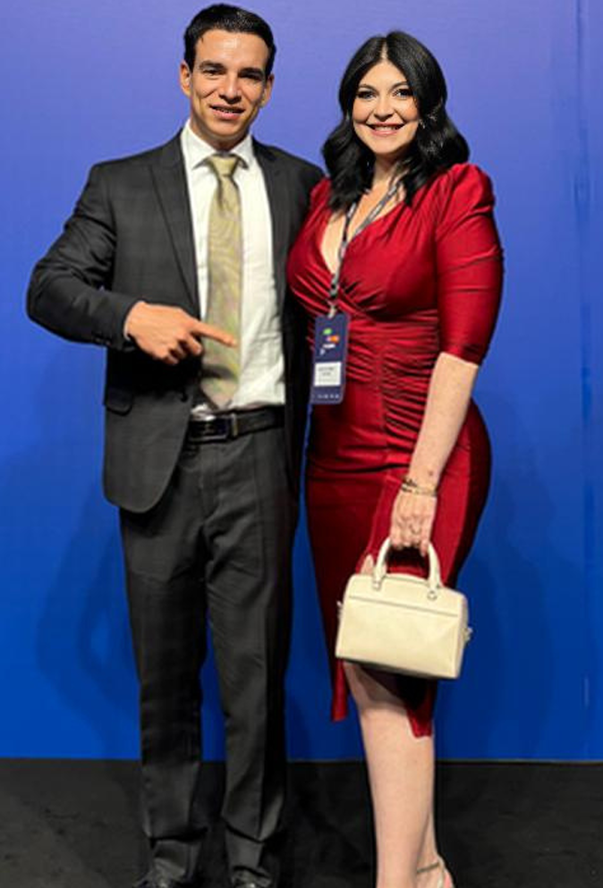 Amanda Metzker e Anderson Franco